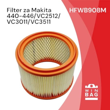 Филтер за Makita 440-446L/VC2512/VC3011/VC3511