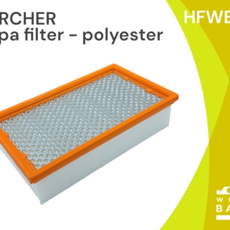 Филтер за перење за правосмукалки KARCHER NT35/1, NT361eco, NT45/1, NT55/1 PES.