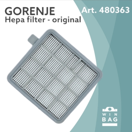Хепа филтер за правосмукалки GORENJE 407904 - VCK1801BCYIV - VCK1601GCYIV - VCK1501OCYIV 24 Хепа филтер за правосмукалки GORENJE 407904/VCK1801BCYIV/VCK1601GCYIV/VCK1501OCYIV