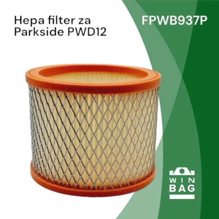 Филтер за правосмукалка Parkside PWD12A1/B2.